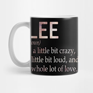 Lee Girl Name Definition Mug